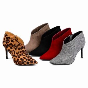 Journee Collection Red Booties